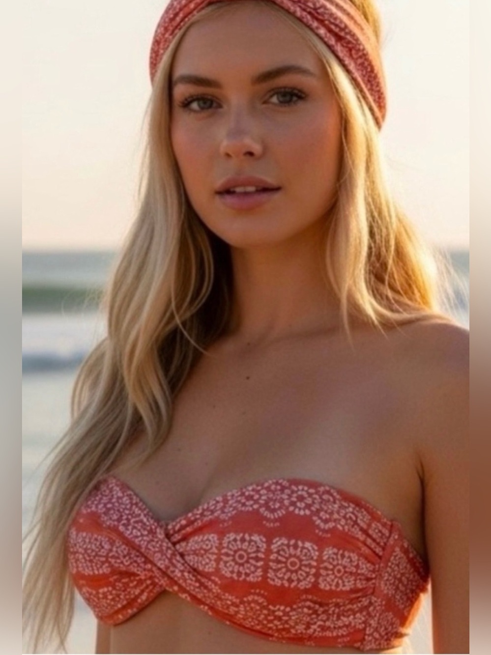 Robin Piccone Isla Twisted Bandeau Bikini